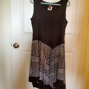 GWV Dress NWT XL Black and White